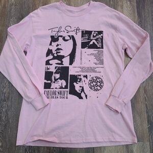 Taylor Swift ERAS TOURS Concert Long Sleeve T-shirt Size XL